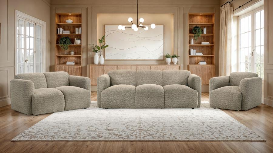 Dorset - Fabric Upholstered Round Track Arm Sofa