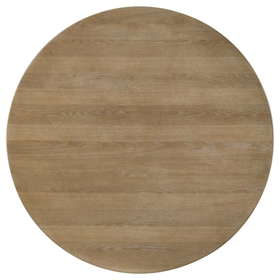 7311-adina-5-piece-round-dining-table-set-barley-distressed-light-brown-6.jpg Adina - 5 Piece Round Dining Table Set - Barley / Distressed Light Brown