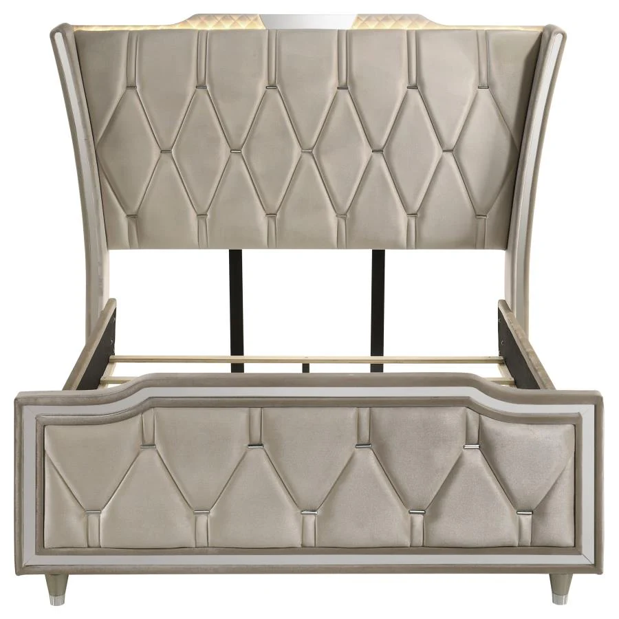 Lorient - LED Upholstered Bed