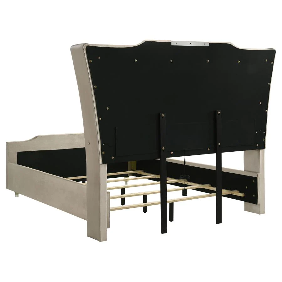 Lorient - LED Upholstered Bed
