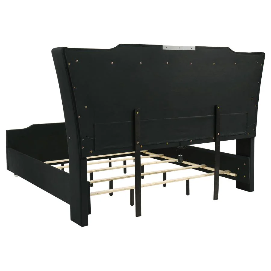 Lorient - LED Upholstered Bed