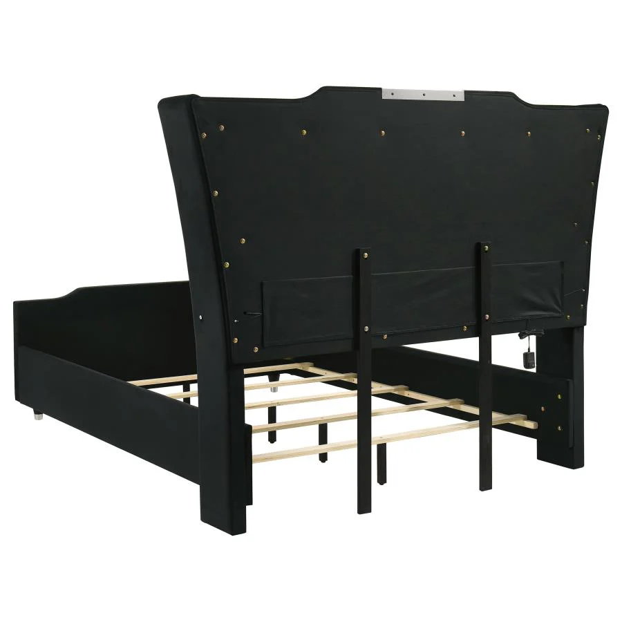 Lorient - LED Upholstered Bed