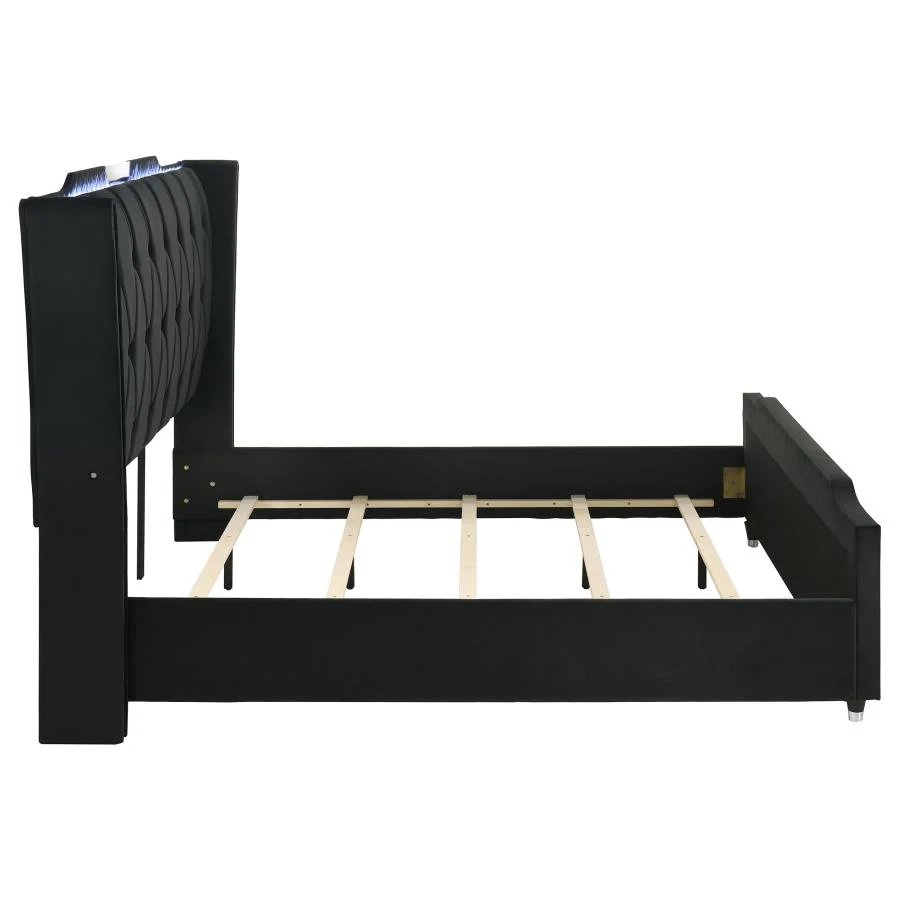 Lorient - LED Upholstered Bed