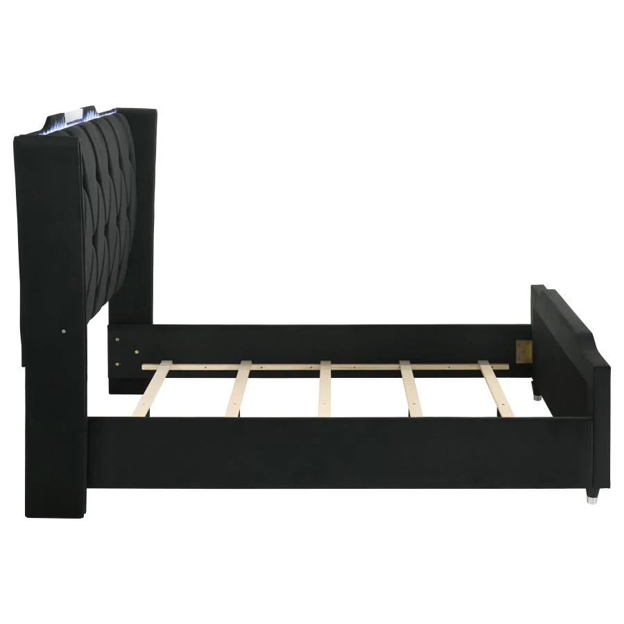 Lorient - LED Upholstered Bed