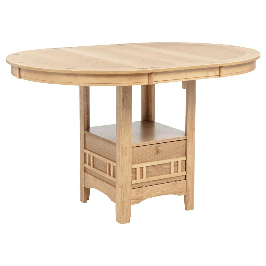 7357-lavon-5-piece-oval-counter-height-dining-set-light-oak-6.webp Lavon 5-piece Oval Counter Height Dining Set Light Oak