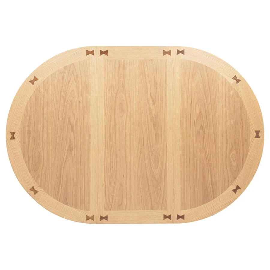 7357-lavon-5-piece-oval-counter-height-dining-set-light-oak-7.webp Lavon 5-piece Oval Counter Height Dining Set Light Oak