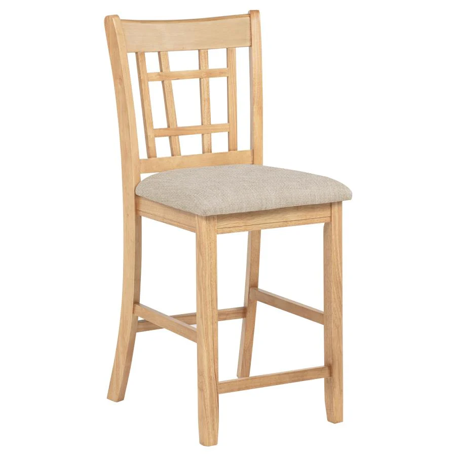 7357-lavon-5-piece-oval-counter-height-dining-set-light-oak-8.webp Lavon 5-piece Oval Counter Height Dining Set Light Oak