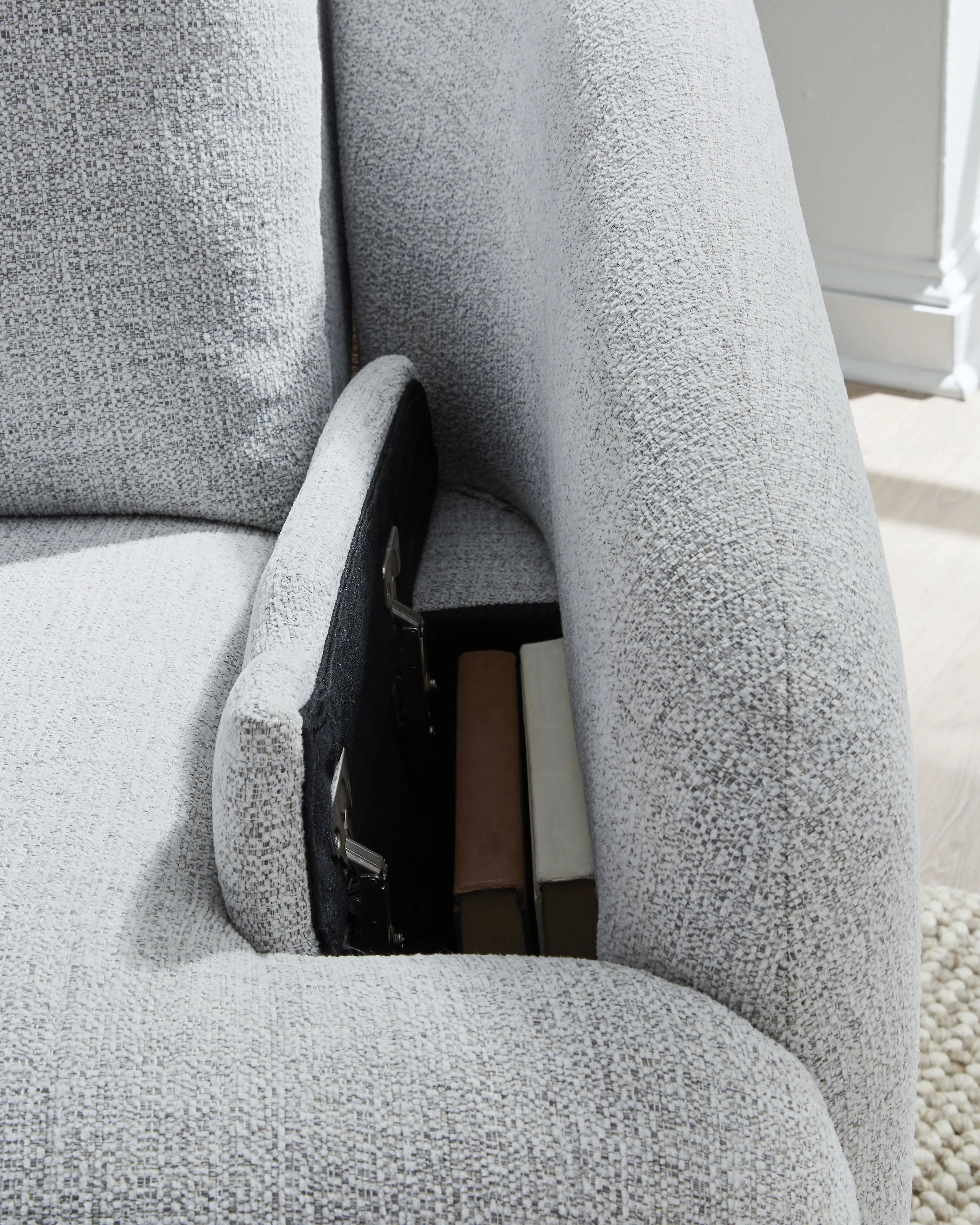 Alainmont Next-Gen Nuvella - Swivel Power Recliner