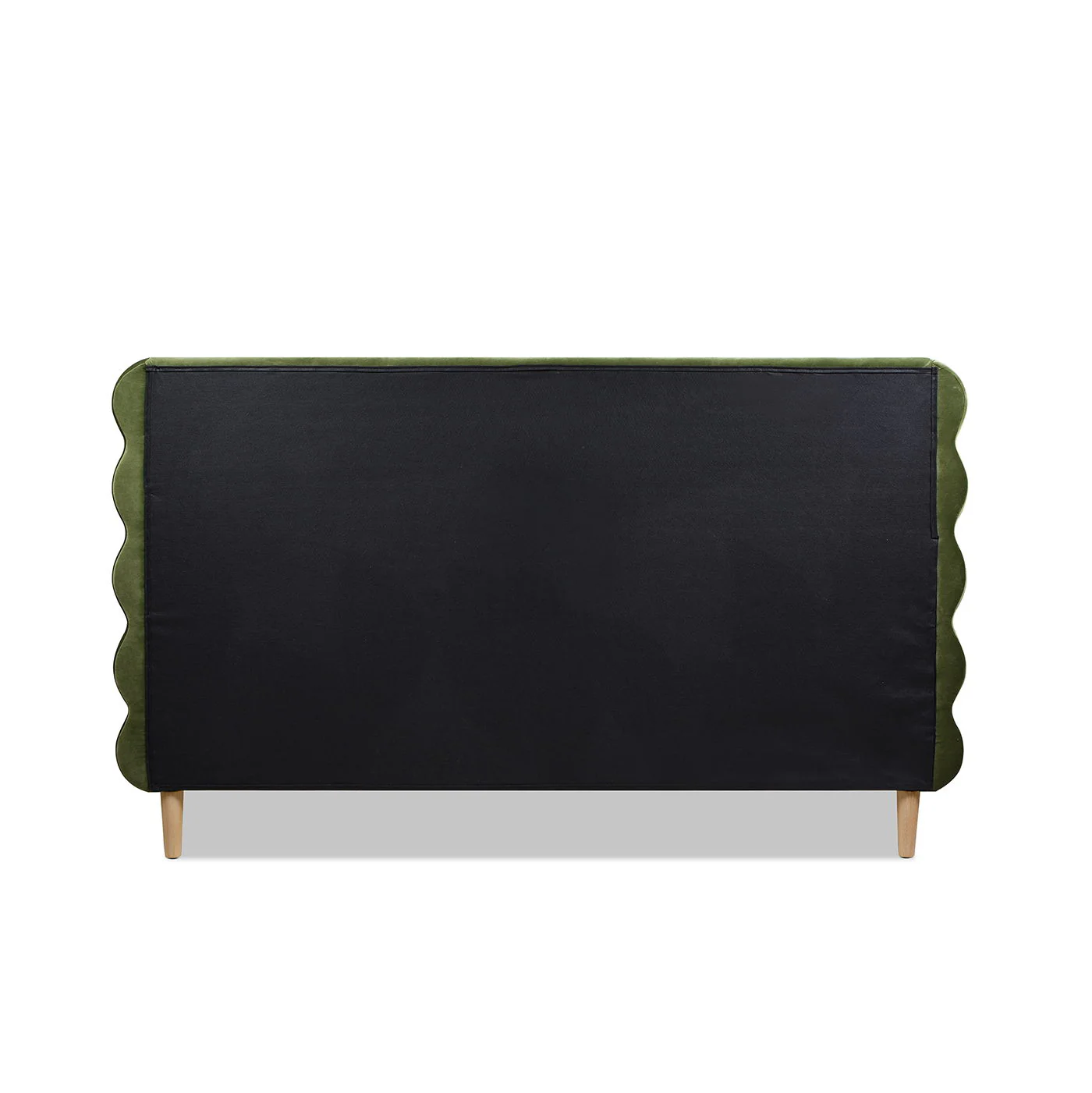 Stockholm - Modern Wavy Headboard Platform Bed