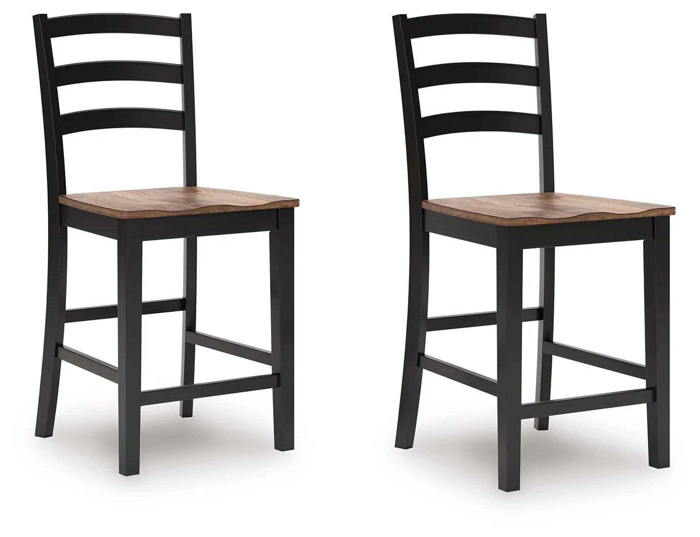 7557-wildenauer-barstool-set-of-2-brown-black-1.webp Wildenauer - Barstool (Set of 2) - Brown / Black