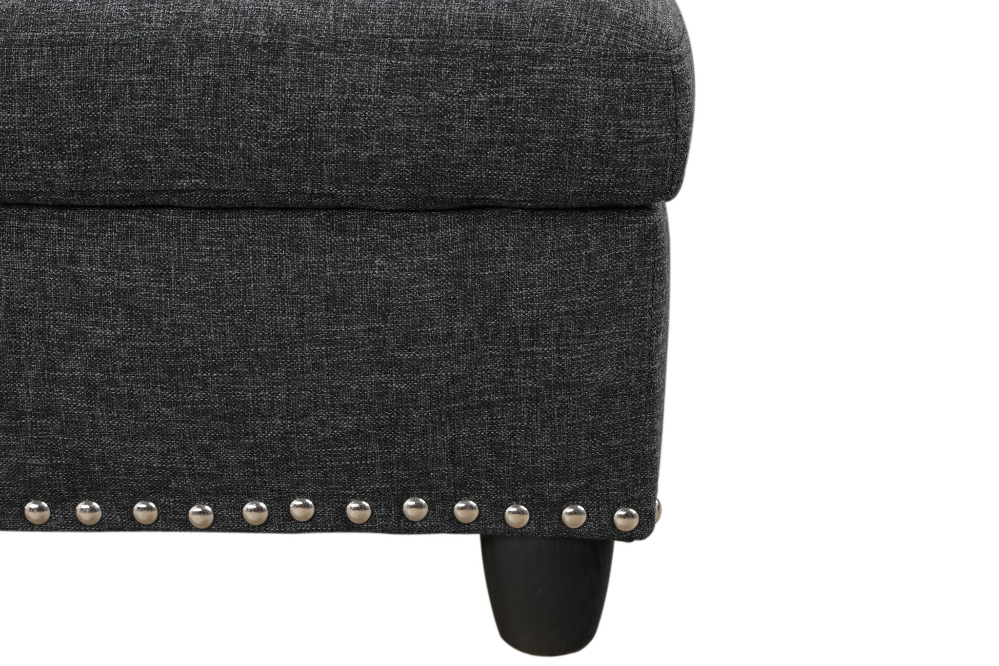 Alger - 98" Wide Left Hand Facing Sofa & Chaise With Ottoman