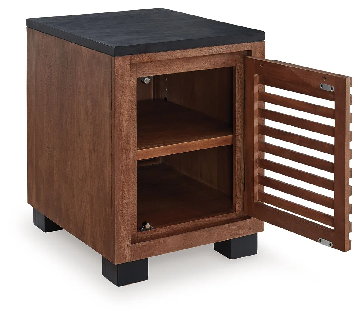 7619-kallari-chair-side-end-table-warm-brown-black-5.webp Kallari - Chair Side End Table - Warm Brown / Black