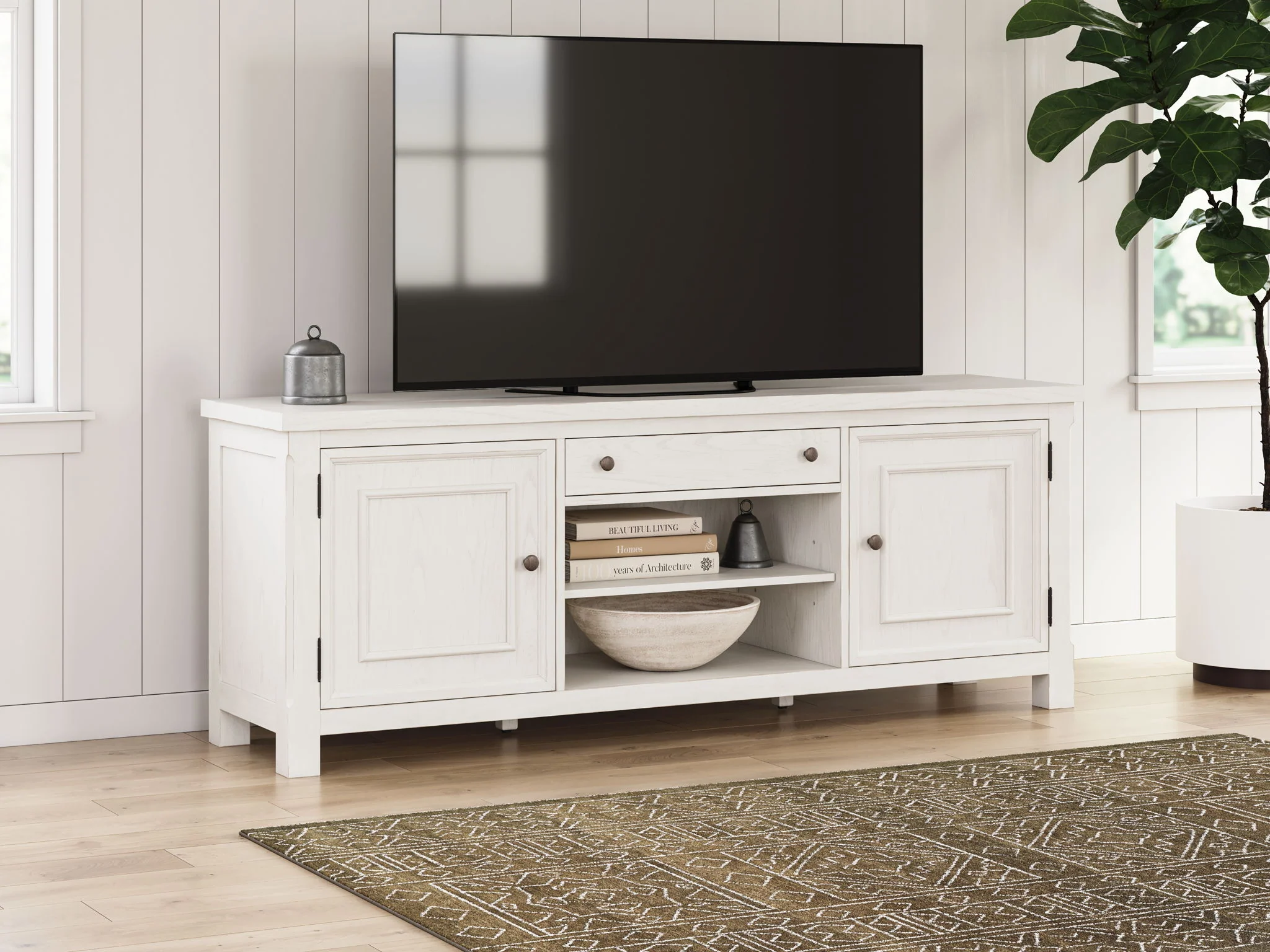 7620-robbinsdale-extra-large-tv-stand-antique-white-7.webp Robbinsdale - Extra Large TV Stand - Antique White