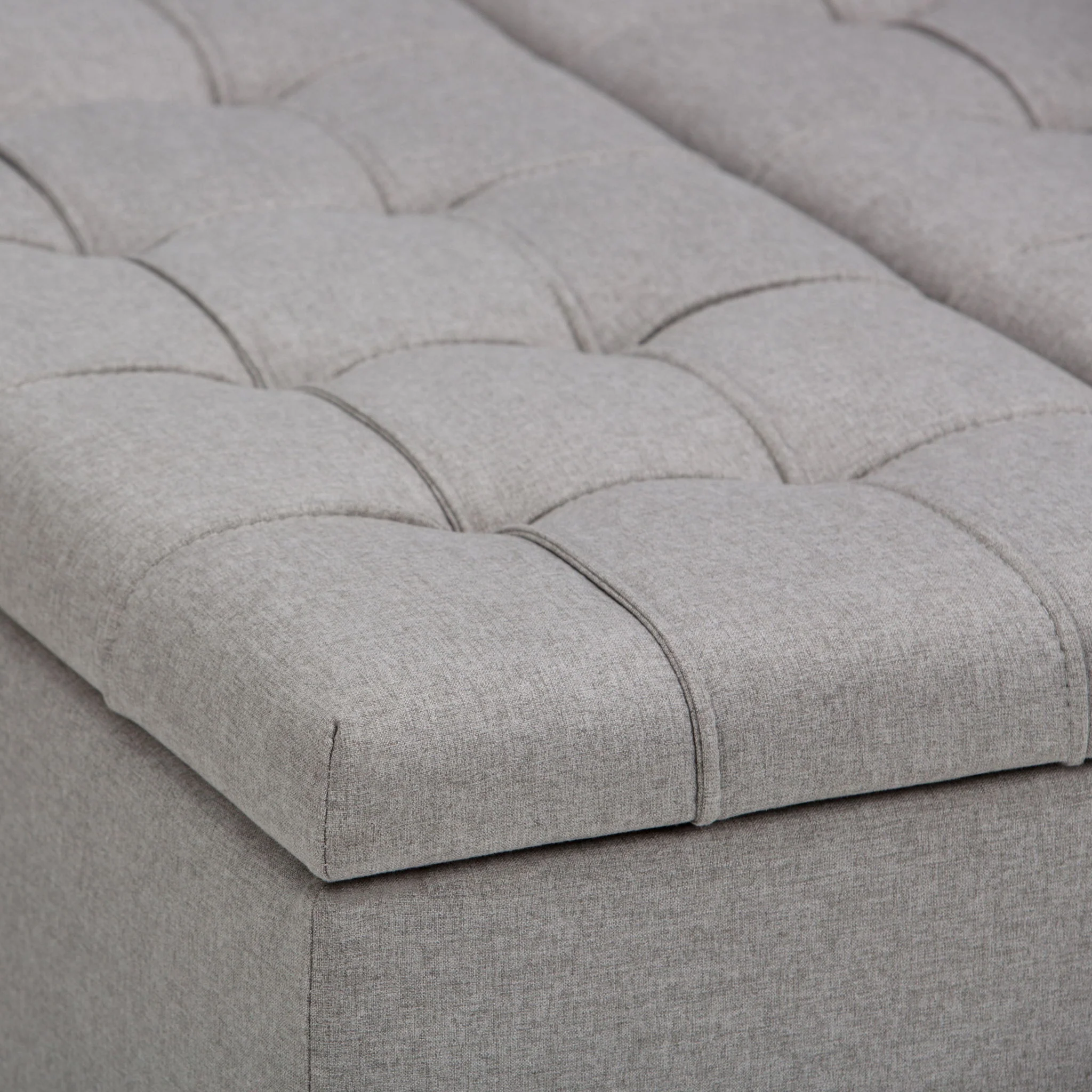 Harrison - Upholstered Coffee Table Storage Ottoman
