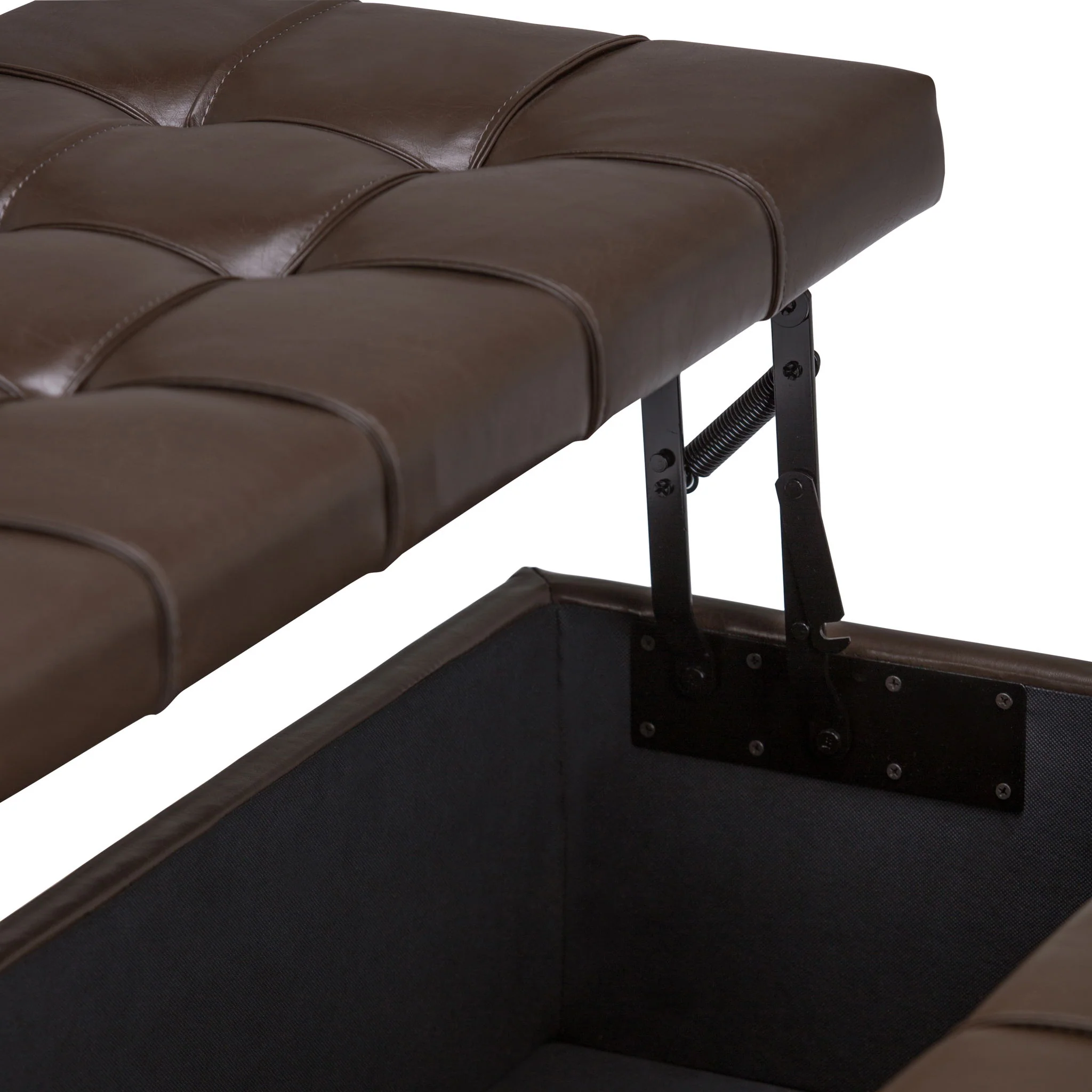 Harrison - Upholstered Coffee Table Storage Ottoman