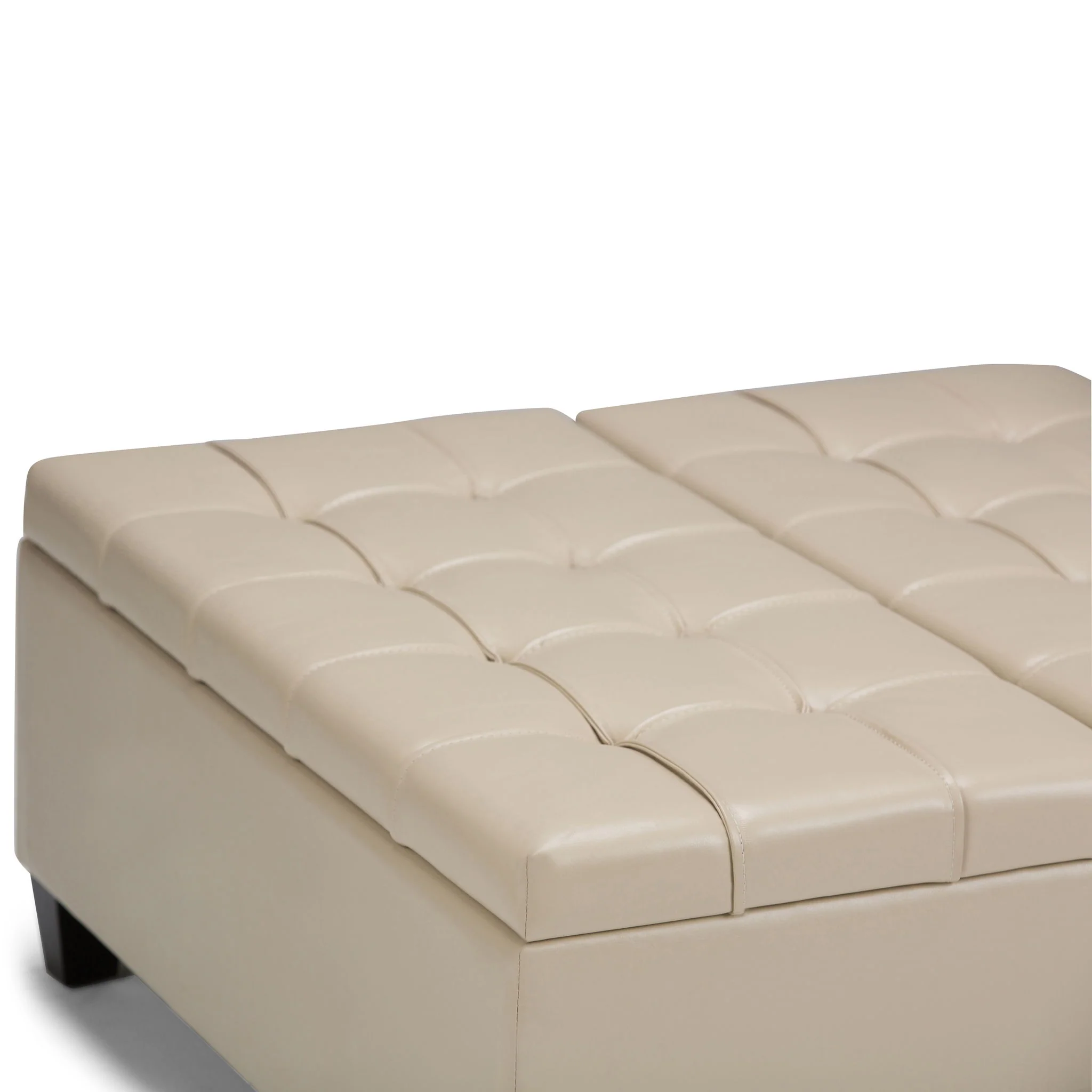 Harrison - Upholstered Coffee Table Storage Ottoman