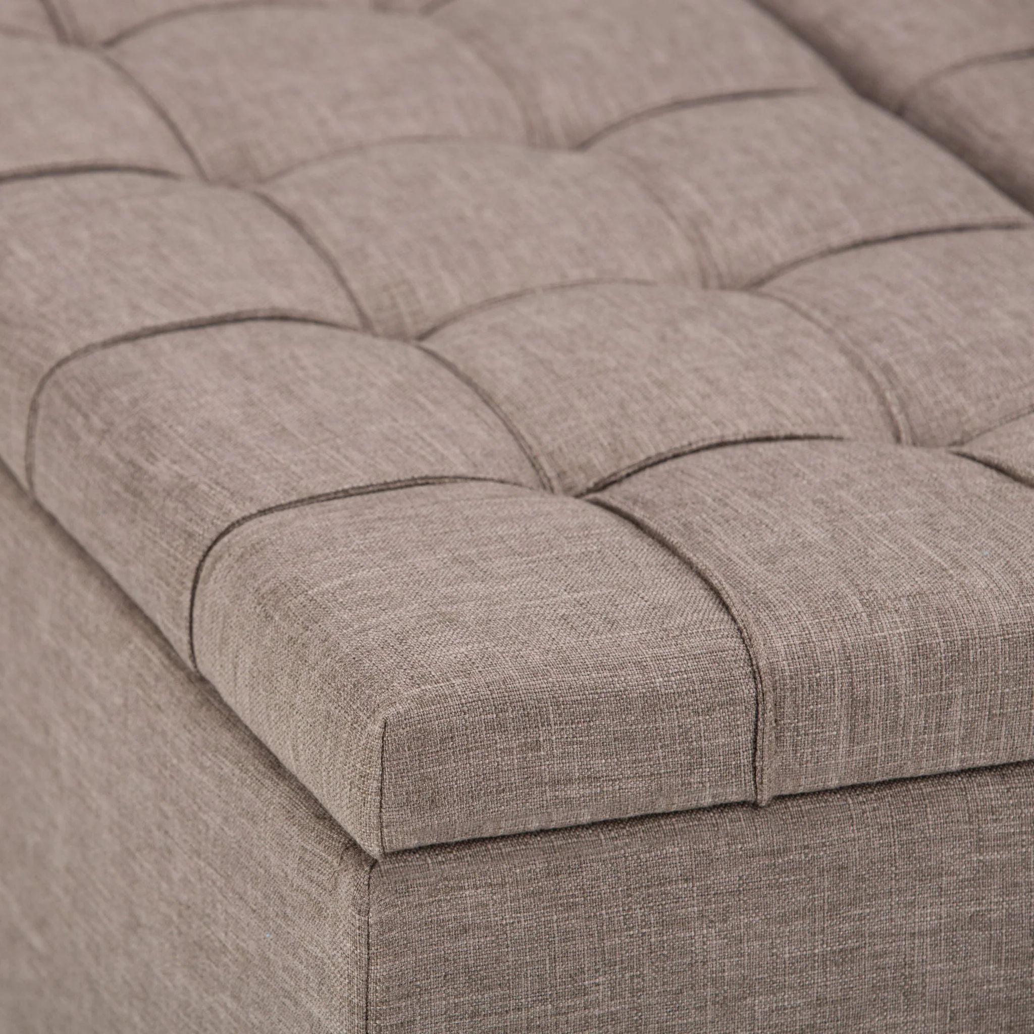 Harrison - Upholstered Coffee Table Storage Ottoman
