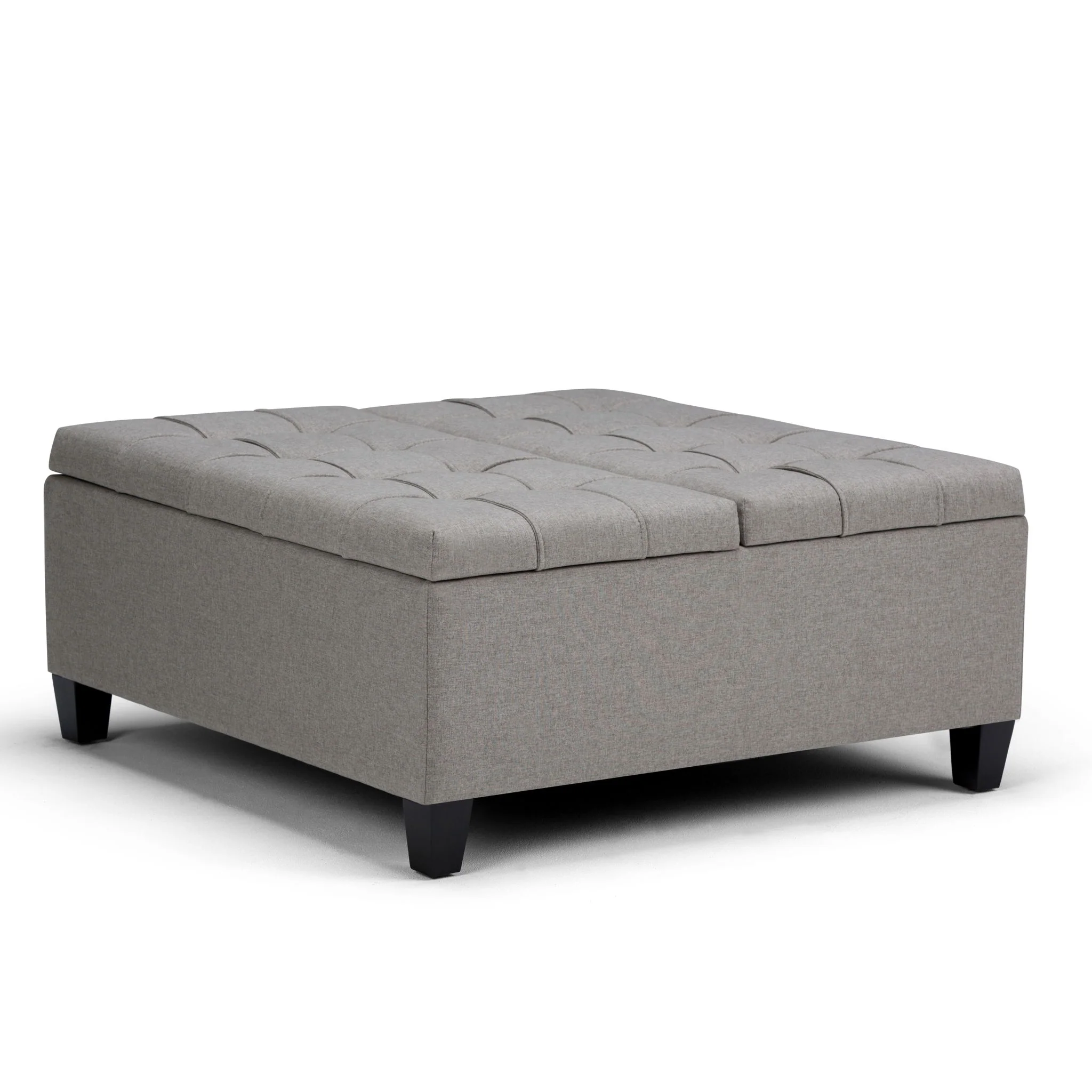 Harrison - Upholstered Coffee Table Storage Ottoman