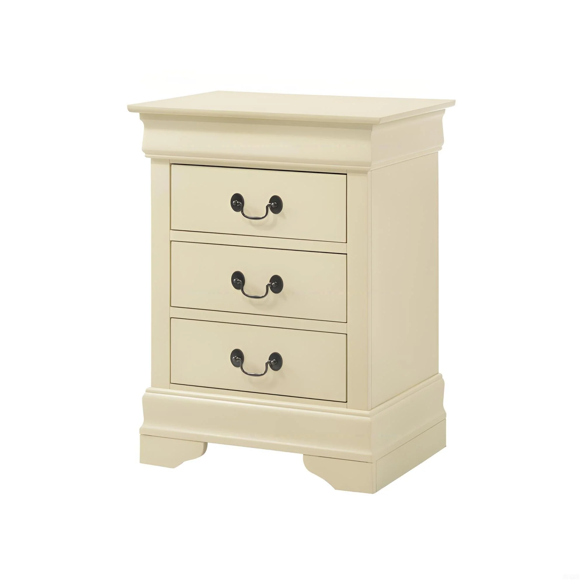 Louis Phillipe - Nightstand - Wood