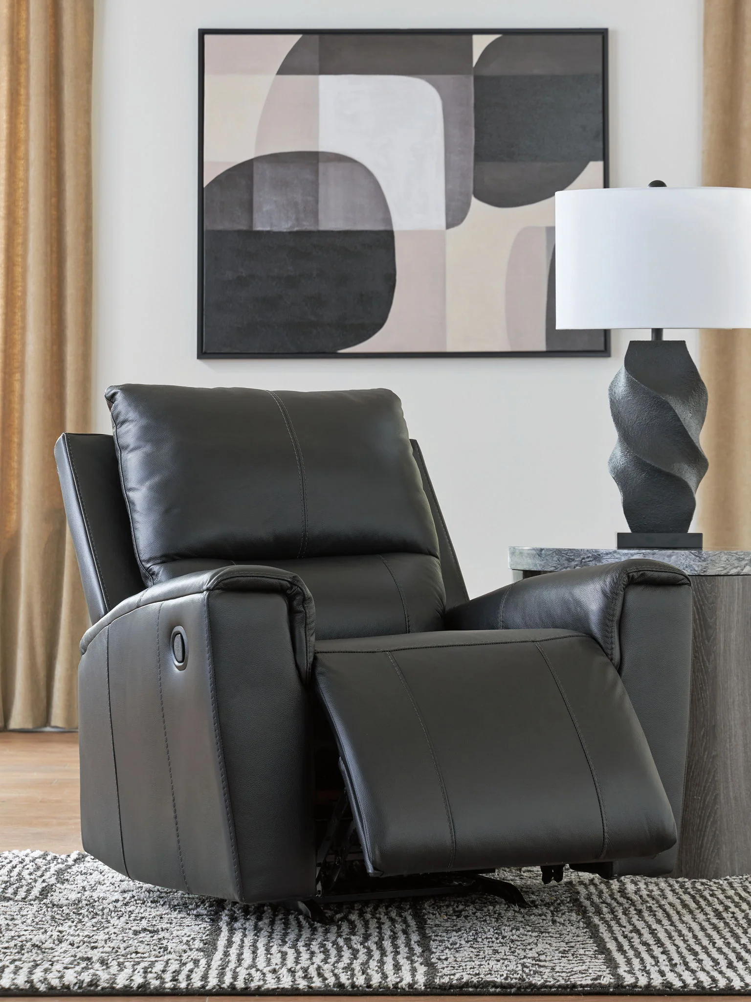 7721-glossmore-rocker-recliner-black-2.webp Glossmore - Rocker Recliner - Black