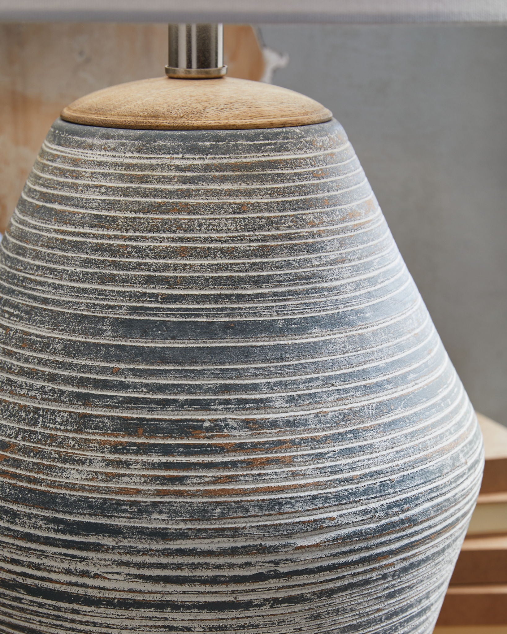 7738-lawrock-terracotta-table-lamp-antique-blue-3.jpg Lawrock - Terracotta Table Lamp - Antique Blue