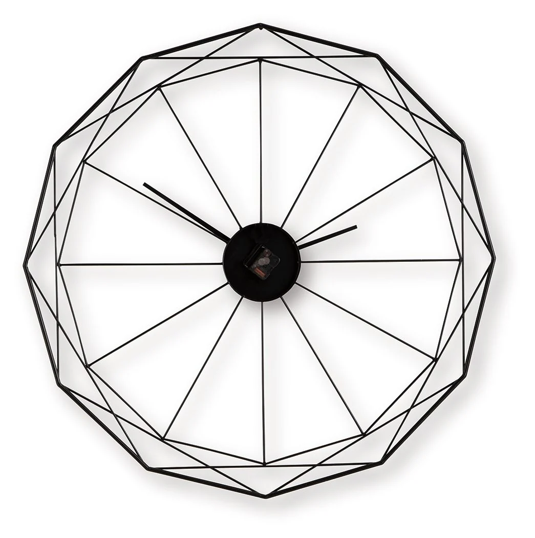Arkthorne - Wall Clock - Black