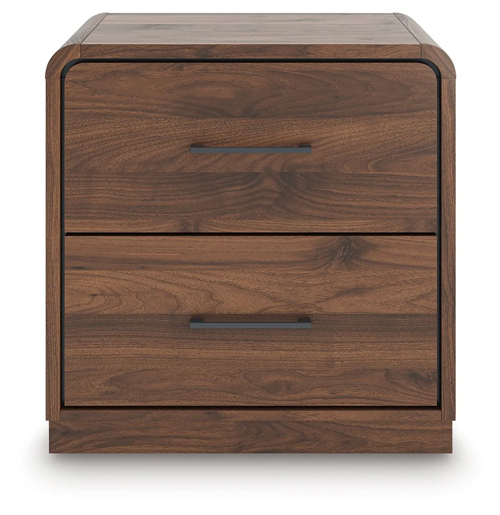 7769-fortlorn-two-drawer-night-stand-walnut-brown-5.webp Fortlorn - Two Drawer Night Stand - Walnut Brown