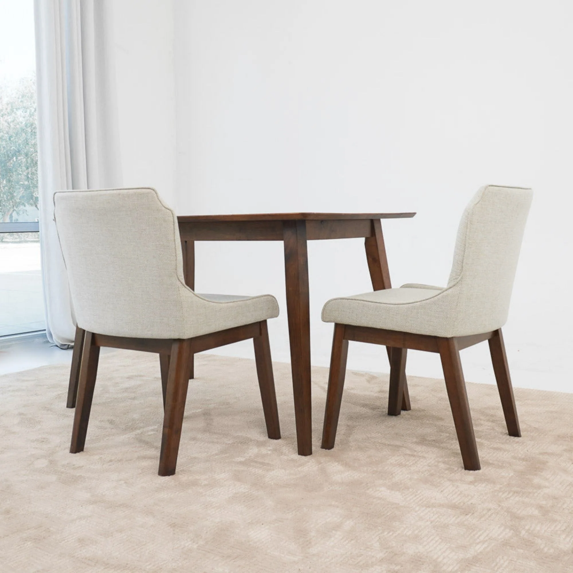Ellis - Dining Chair (Set of 2) - Beige