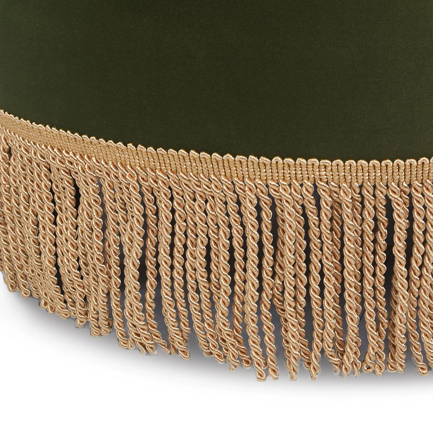 Yolanda - Round Upholstered Accent Ottoman