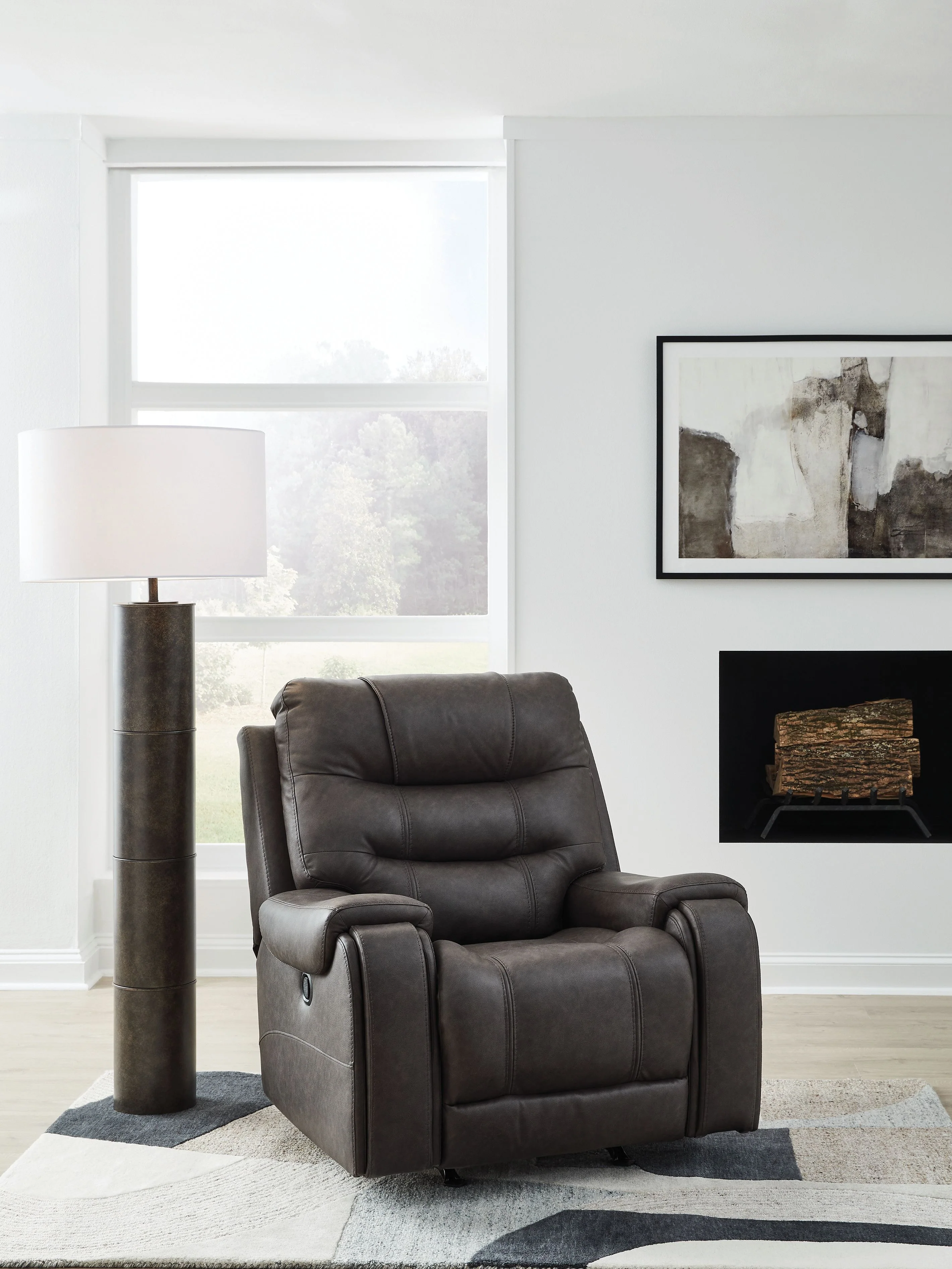 Femley - Rocker Recliner - Smoke