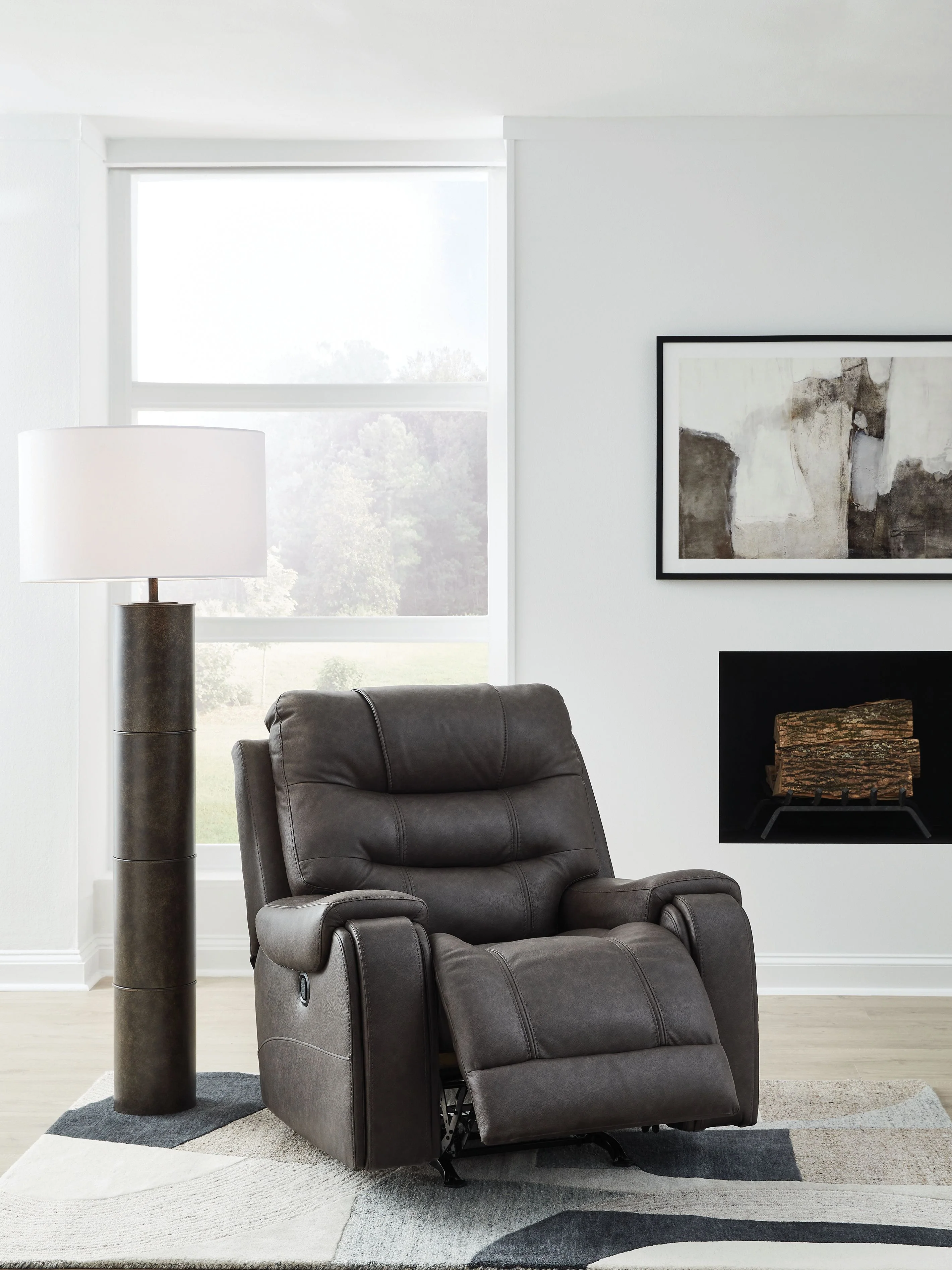 Femley - Rocker Recliner - Smoke