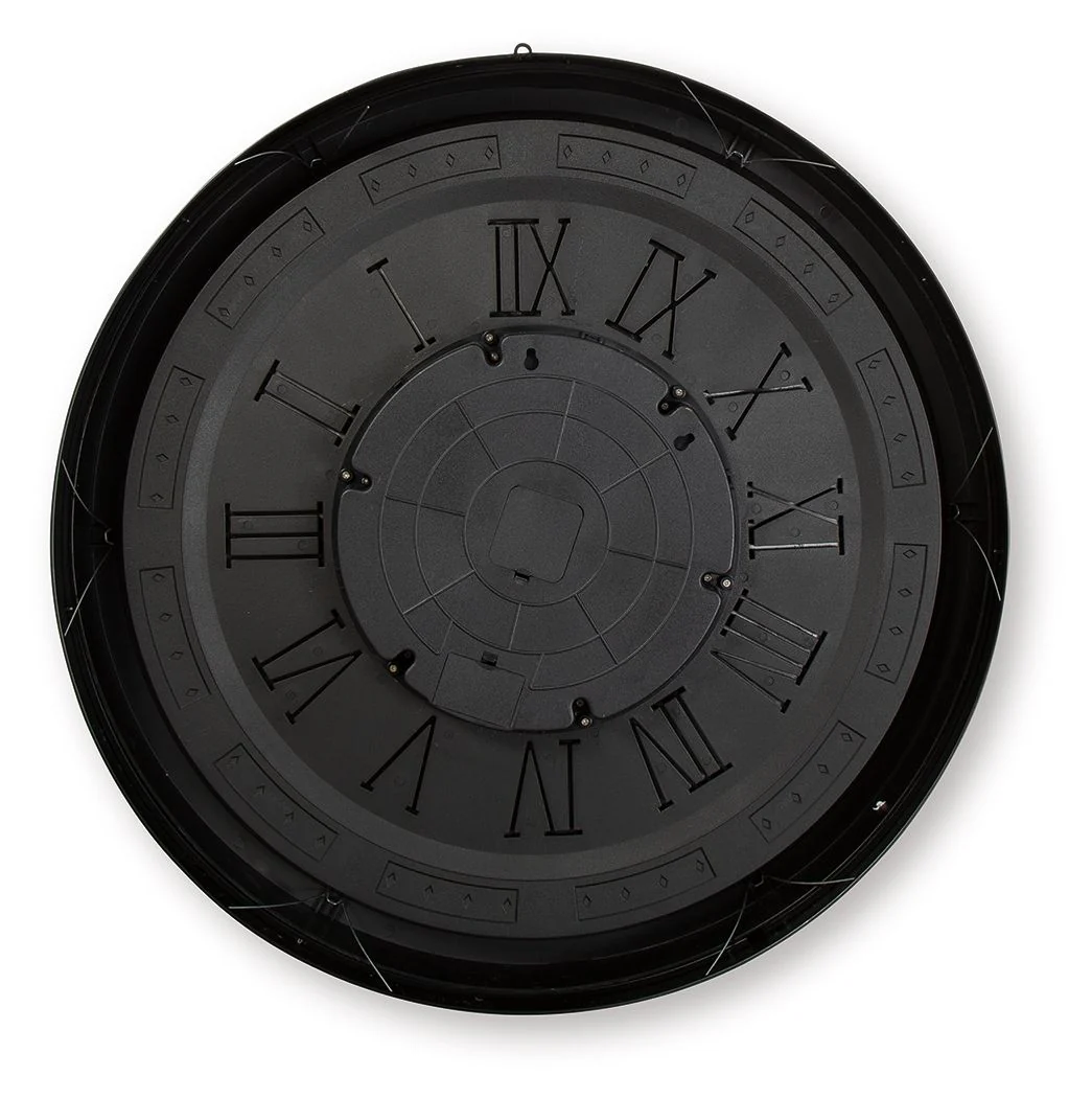 7935-dairton-wall-clock-black-gold-finish-5.webp Dairton - Wall Clock - Black / Gold Finish