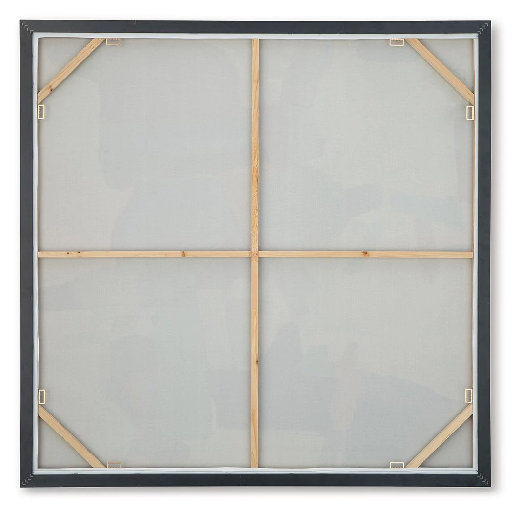 Wynburn - Wall Art - White / Blue / Green