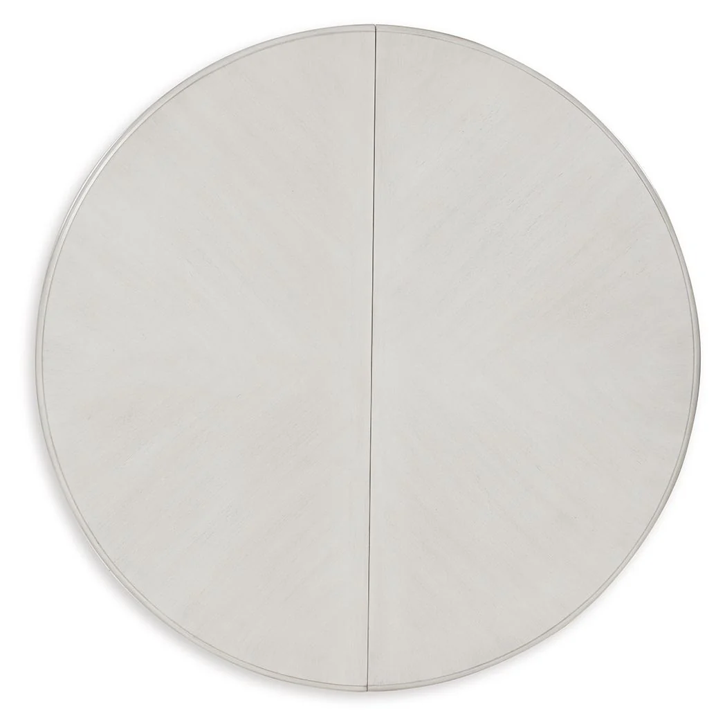 7964-montelaine-oval-dining-room-extension-table-antique-white-3.webp Montelaine - Oval Dining Room Extension Table - Antique White