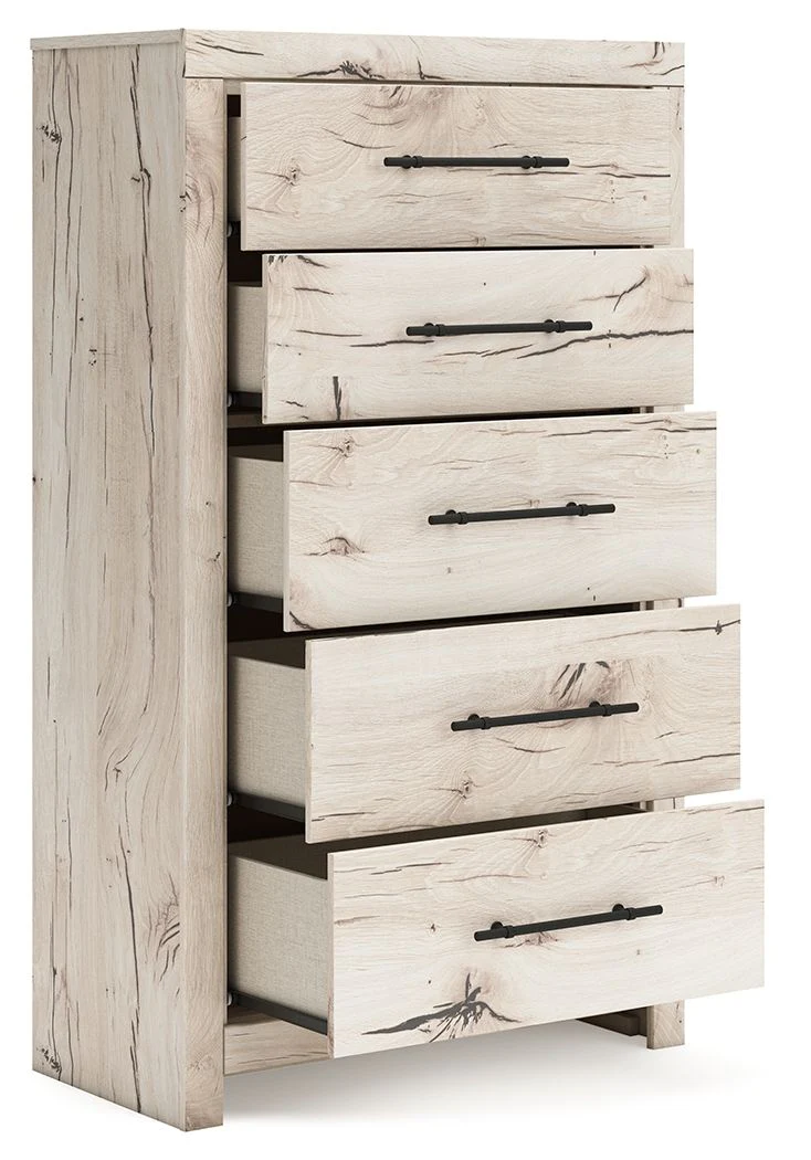 7991-lawroy-five-drawer-chest-light-natural-3.webp Lawroy - Five Drawer Chest - Light Natural
