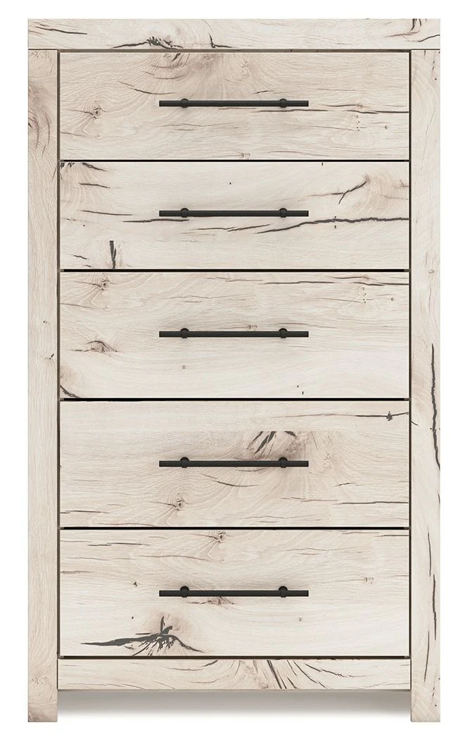 7991-lawroy-five-drawer-chest-light-natural-4.webp Lawroy - Five Drawer Chest - Light Natural