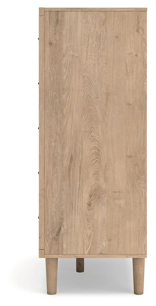 7995-cielden-five-drawer-wide-chest-two-tone-4.webp Cielden - Five Drawer Wide Chest - Two-Tone