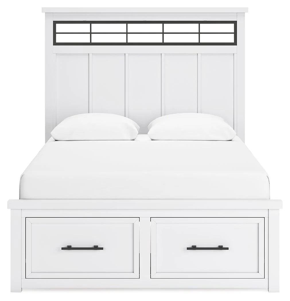 Ashbryn - Panel Storage Bed