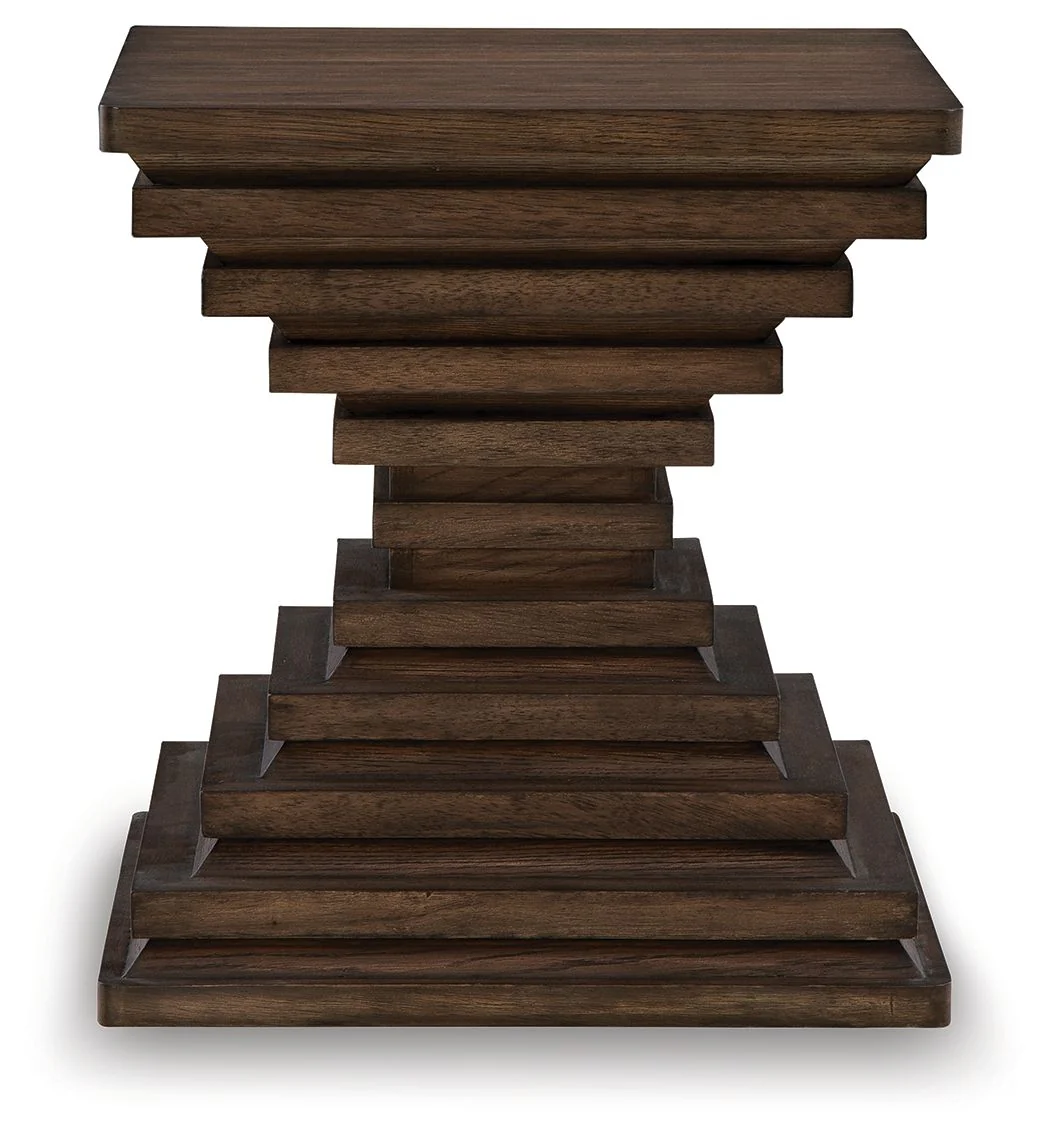 8014-hannodream-square-end-table-warm-brown-6.webp Hannodream - Square End Table - Warm Brown