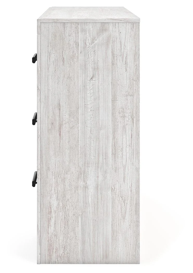 Cayboni - Six Drawer Dresser - Whitewash