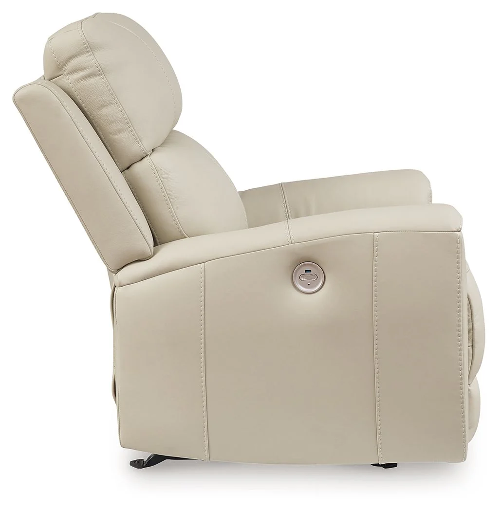 Dahlmoore - Power Rocker Recliner - Almond