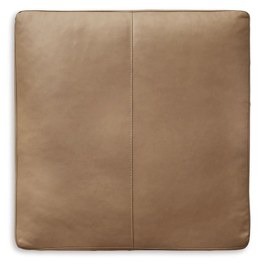 Bandon - Oversized Accent Ottoman - Toffee
