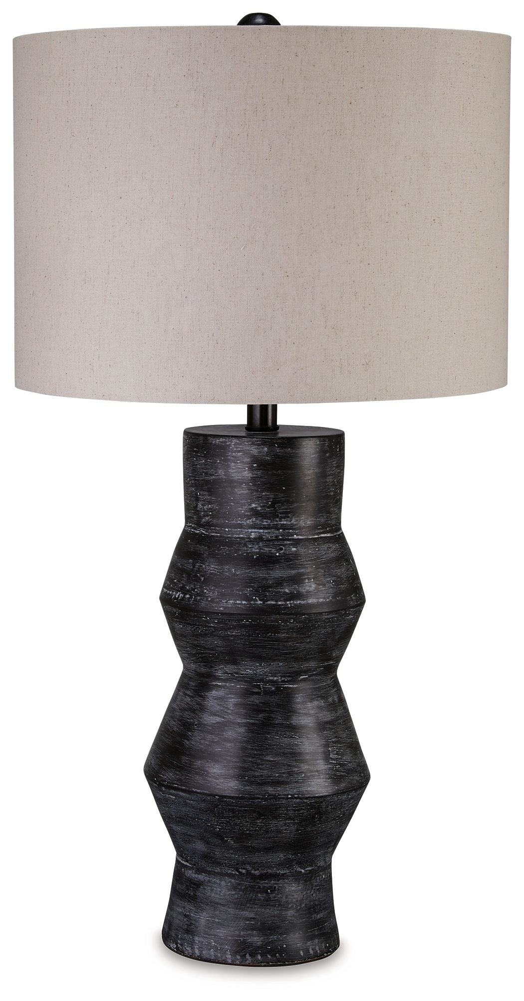 8070-kerbert-terracotta-table-lamp-distressed-black-1.jpg Kerbert - Terracotta Table Lamp - Distressed Black