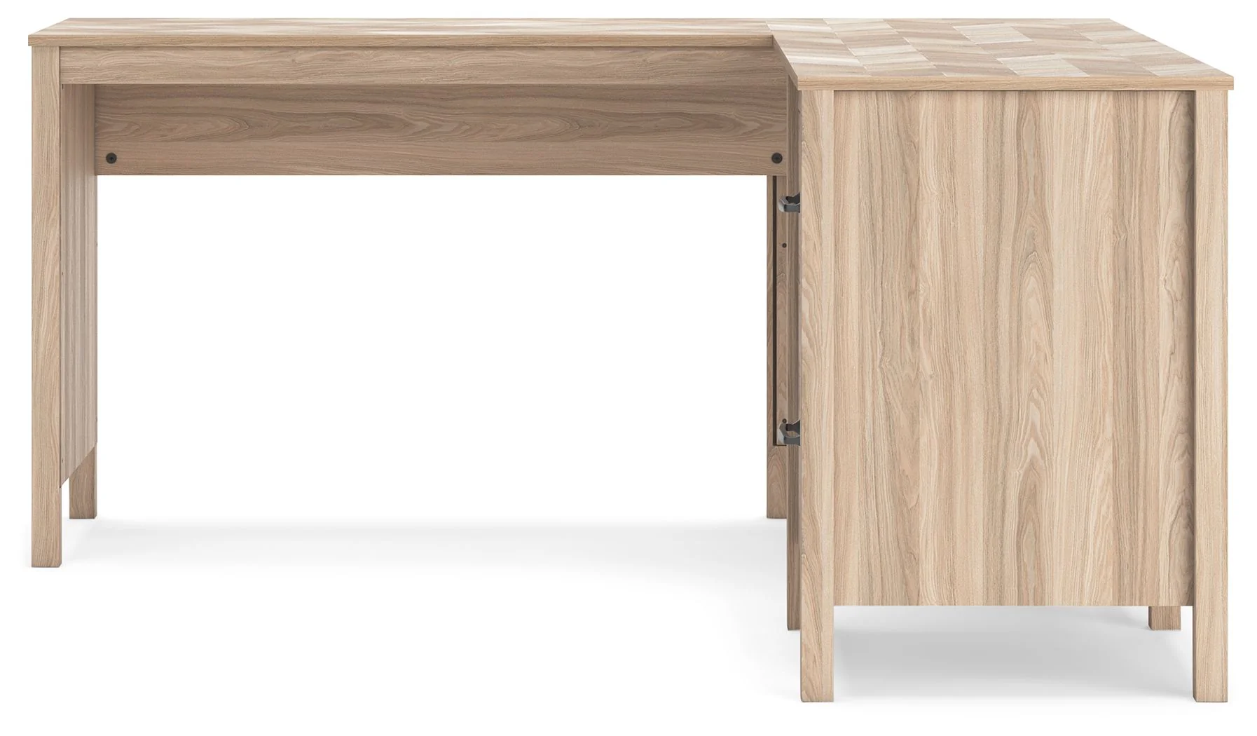 8075-battelle-60-home-office-desk-with-return-tan-4.webp Battelle - 60" Home Office Desk With Return - Tan