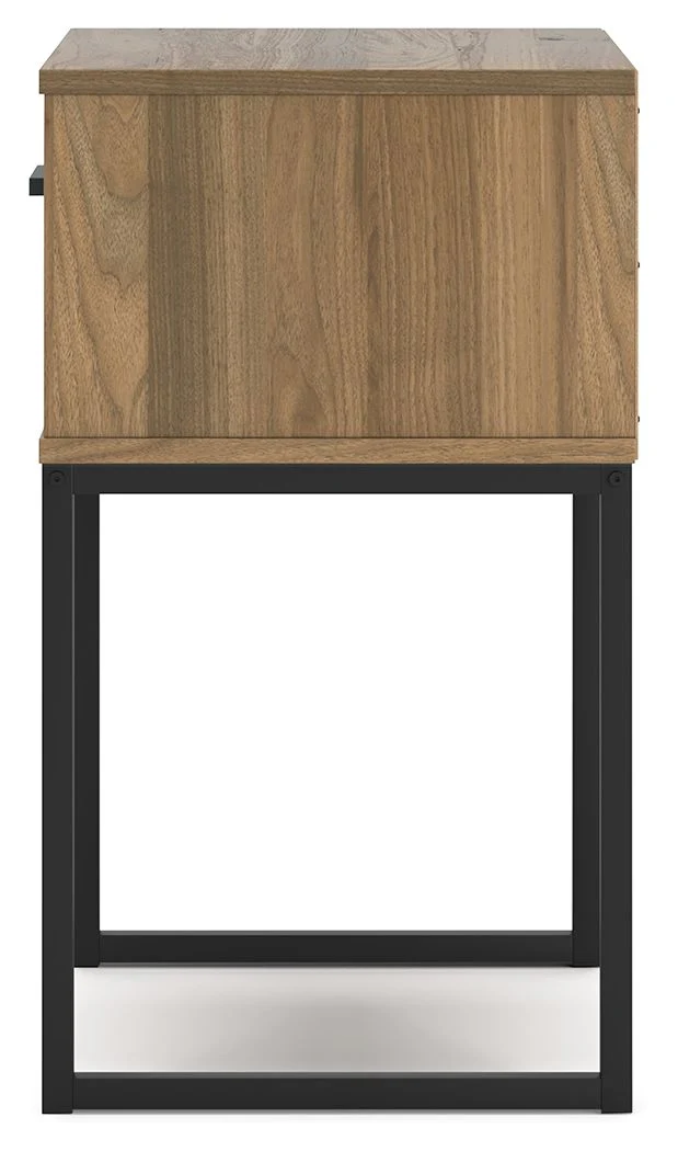 8077-deanlow-one-drawer-night-stand-honey-6.webp Deanlow - One Drawer Night Stand - Honey