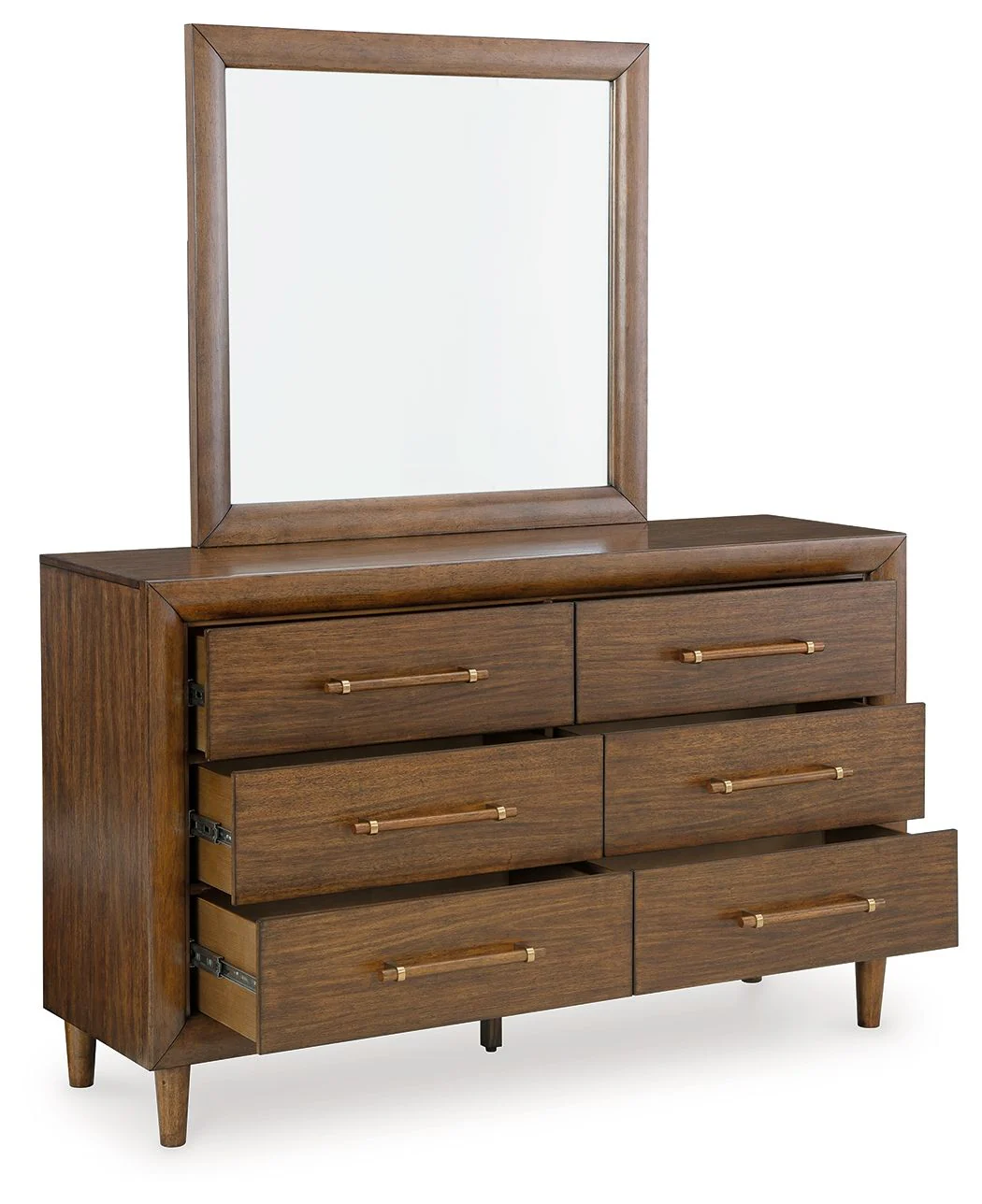 8086-lyncott-dresser-and-mirror-brown-6.webp Lyncott - Dresser And Mirror - Brown