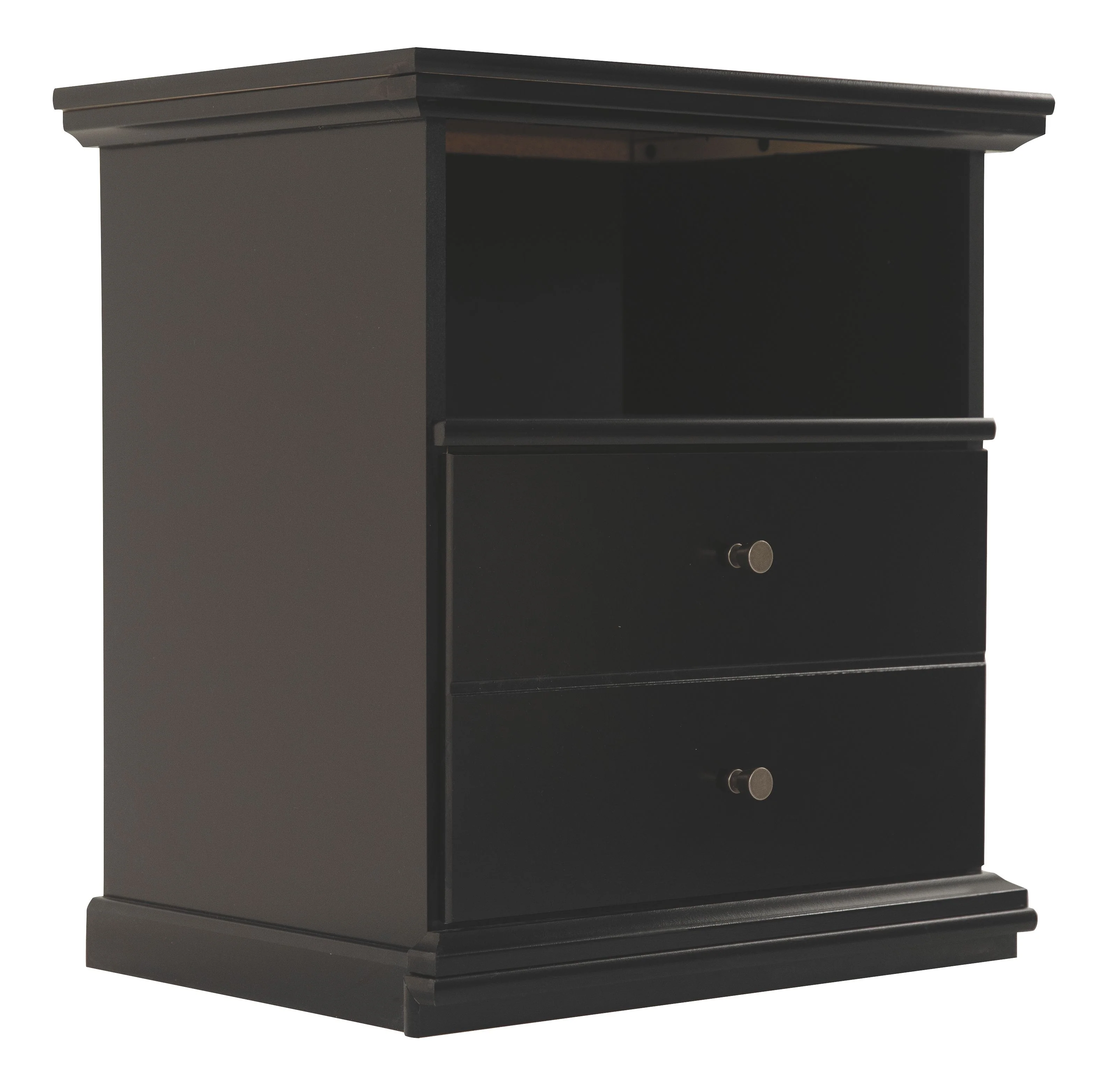 8162-maribel-one-drawer-night-stand-black-1.webp Maribel - One Drawer Night Stand - Black