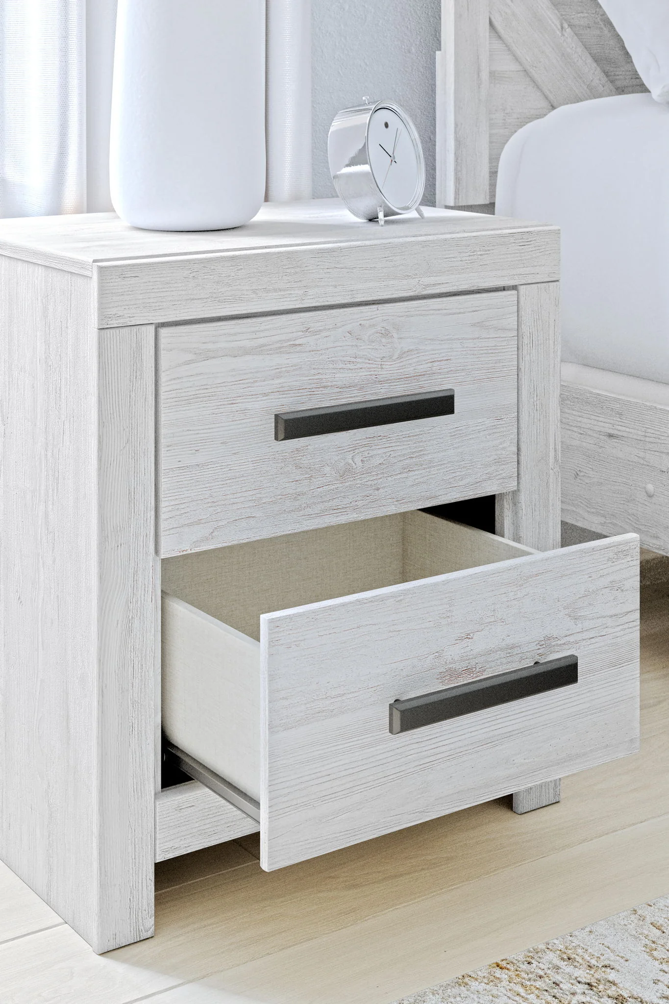 8172-cayboni-two-drawer-night-stand-whitewash-11.webp Cayboni - Two Drawer Night Stand - Whitewash
