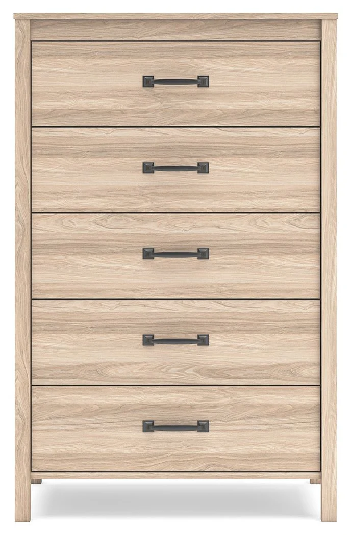 8173-battelle-five-drawer-chest-tan-4.webp Battelle - Five Drawer Chest - Tan