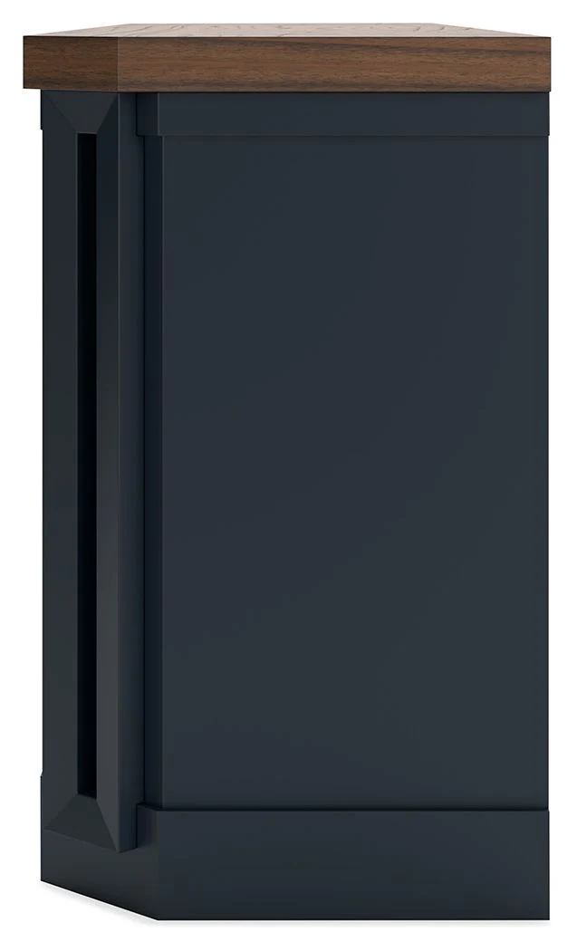 8179-landocken-xl-tv-stand-w-fireplace-option-brown-blue-9.webp Landocken - XL TV Stand W/Fireplace Option - Brown / Blue